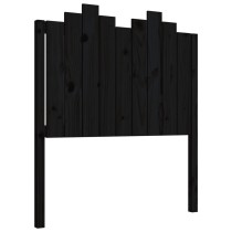 Bed Headboard 186x4x110 cm Solid Wood Pine