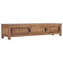 TV Cabinet 150x30x30 cm Solid Teak Wood