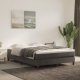 Box Spring Bed Frame Light Grey 90x190 cm 3FT Single Velvet