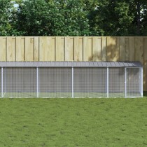 Chicken Cage with Roof Anthracite 803x98x90 cm Galvanised Steel