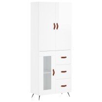 Highboard Sonoma Oak 69.5x34x180 cm Engineered Wood