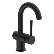 SCHÜTTE Basin Mixer CORNWALL with Lateral Handle Matte Black