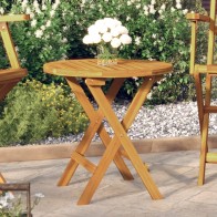 Folding Garden Table White...