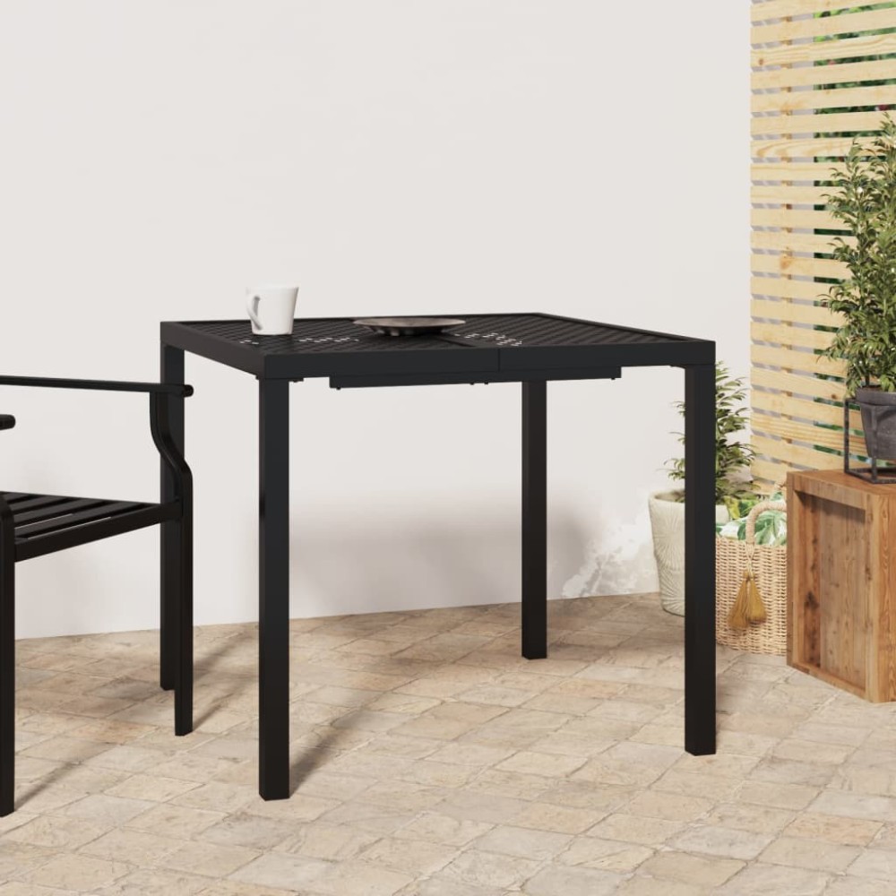 Garden Table Anthracite 200x100x72 cm Steel