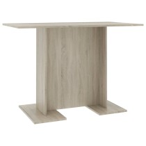 Dining Table Sonoma Oak 110x60x75 cm Engineered Wood