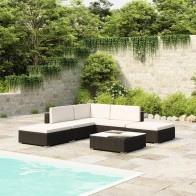 6 Piece Garden Lounge Set...