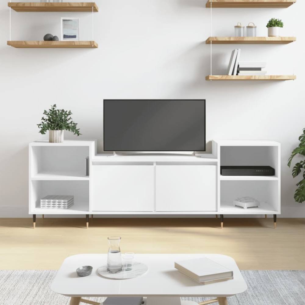 TV-Schrank Grau Sonoma 160x35x55 cm Holzwerkstoff