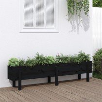 Garden Raised Bed 101x30x38 cm Solid Wood Pine