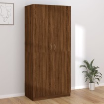 Wardrobe Grey Sonoma 90x50x200 cm Engineered Wood