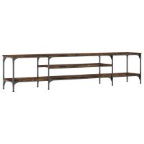 TV Cabinet Grey Sonoma 121x35x45 cm Engineered Wood&Iron