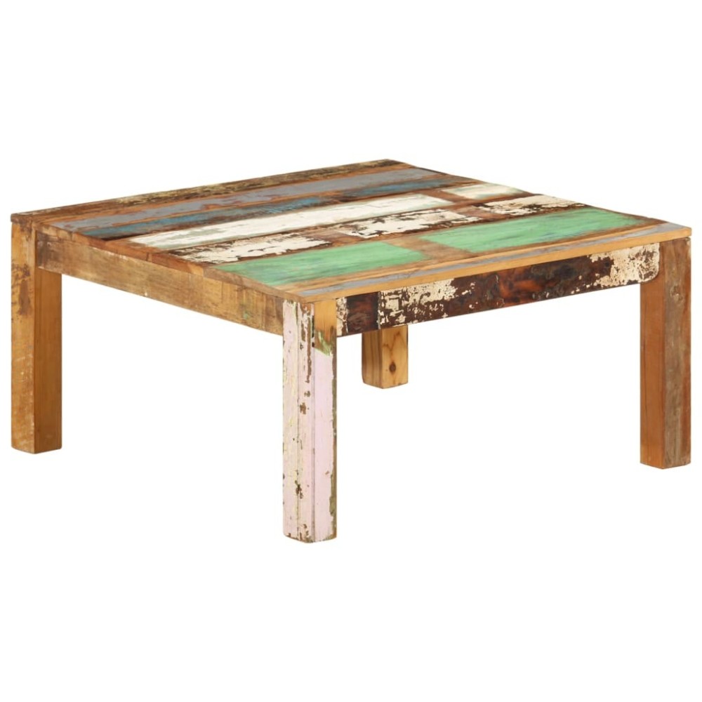 Coffee Table 55x55x35 cm Solid Wood Reclaimed