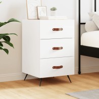 Bedside Cabinet White...