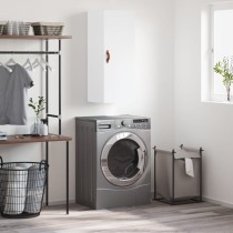 Wall Mounted Cabinet Concrete Grey 34.5x34x90 cm