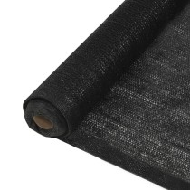 Privacy Net HDPE 1.5x25 m Black 150 g/m