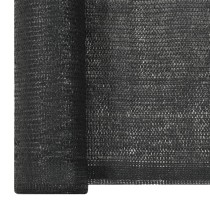 Privacy Net HDPE 1.5x25 m Black 150 g/m