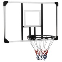 Basketball Backboard Transparent 90x60x2.5 cm Polycarbonate