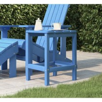 Garten Adirondack-Tisch Anthrazit 38x38x46 cm HDPE