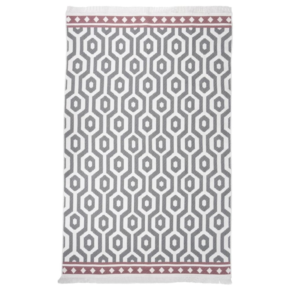 Rug Grey 80x150 cm Cotton