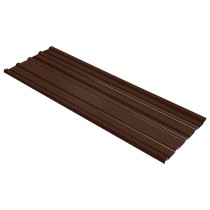 Roof Panels 12 pcs Galvanised Steel Grey