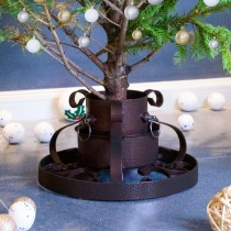Christmas Tree Stand Black 29x29x15.5 cm