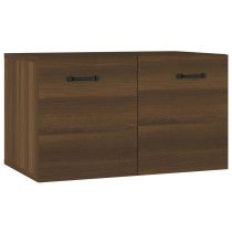 Wall Cabinet Smoked Oak 60x36.5x35 cm Engineered Wood