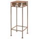 Plant Stand Set 3 Pieces Vintage Style Metal Rusty