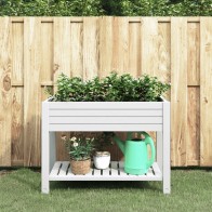Garden Raised Bed White...