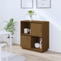 Sideboard 74x35x80cm Solid Wood Pine