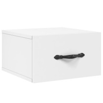 Wall-mounted Bedside Cabinet Concrete Grey 35x35x20 cm