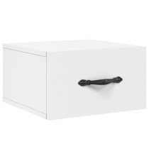 Wall-mounted Bedside Cabinet Concrete Grey 35x35x20 cm