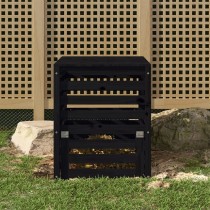 Composter White 82.5x82.5x99.5 cm Solid Wood Pine