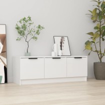 TV Cabinet Black 102x35x36.5 cm Engineered Wood