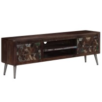 TV-Schrank Altholz Massiv 140x30x45 cm