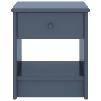 Bedside Cabinet Light Wood 35x30x40 cm Solid Pinewood