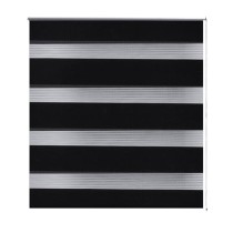 Zebra Blind 120 x 230 cm Black