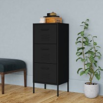 Storage Cabinet White 42.5x35x101.5 cm Steel