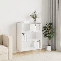 Bookcase Brown Oak 69.5x32.5x90 cm Engineered Wood