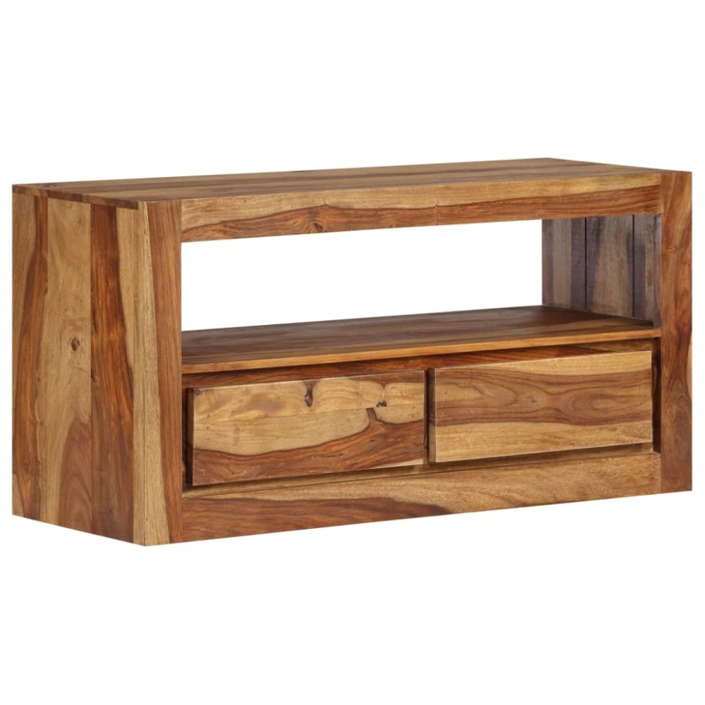 TV Cabinet Solid Sheesham Wood 80x30x40 cm