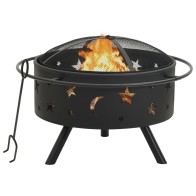 Fire Pit with Poker 76 cm...