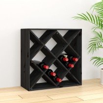 Wine Cabinet 62x25x62 cm Solid Wood Pine