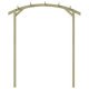 Garden Pergola Impregnated Pinewood 180x210x40 cm