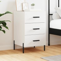 Bedside Cabinet White...