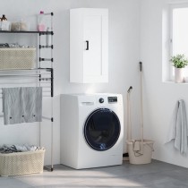 Wall Mounted Cabinet Brown Oak 34.5x34x90 cm Engineered Wood