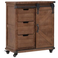 Storage Cabinet Solid Fir...