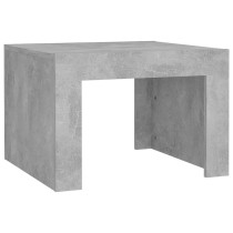 Coffee Table White 50x50x35 cm Engineered Wood