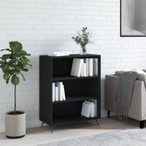 Bookcase White 69.5x32.5x90 cm Engineered Wood