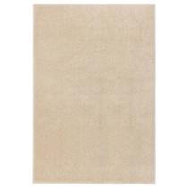 Rug Short Pile 200x290 cm Cream