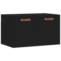 Wall Cabinet Black 60x36.5x35 cm Engineered Wood