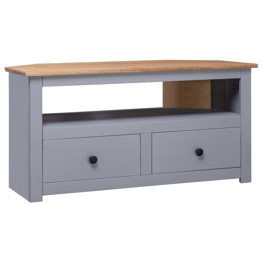 Corner TV Cabinet 93x49x49 cm Solid Pine Panama Range
