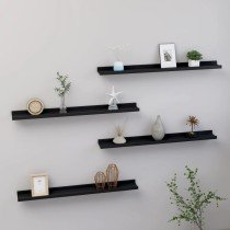 Wall Shelves 2 pcs Concrete Grey 40x9x3 cm